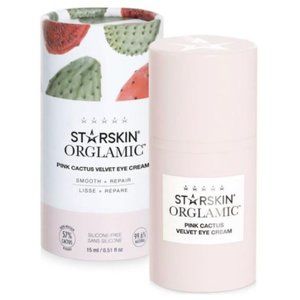 StarSkin Orglamic Pink Cactus Velvet Eye Cream NWT